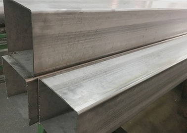 ASTM 304Lのステンレス鋼は管、長方形によってを磨かれたステンレス製の管溶接しました