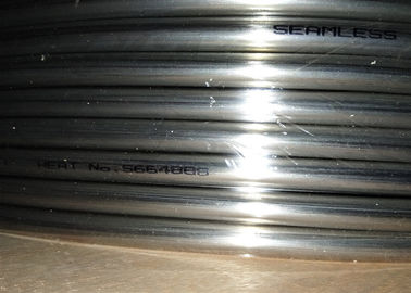 明るいASTM 316の316Lステンレス鋼の管のコイルは化学工業のための継ぎ目が無い溶接しました