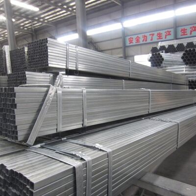 品質  China Supplier New Hot Dipped Non Secondary Galvanized Square Steel Tube 工場