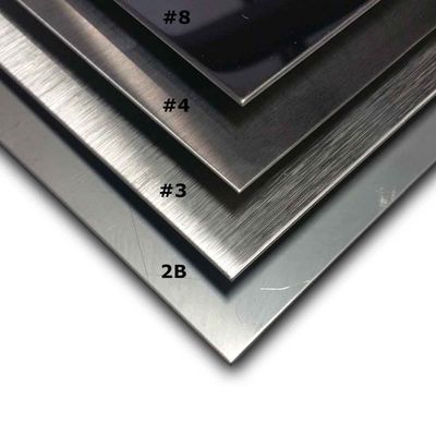 ASTM A240 ステンレス鋼板 グレード 304L/304H/409 904L/316L/316ti 2B 表面仕上げ 曲げ/切断/溶接サービス