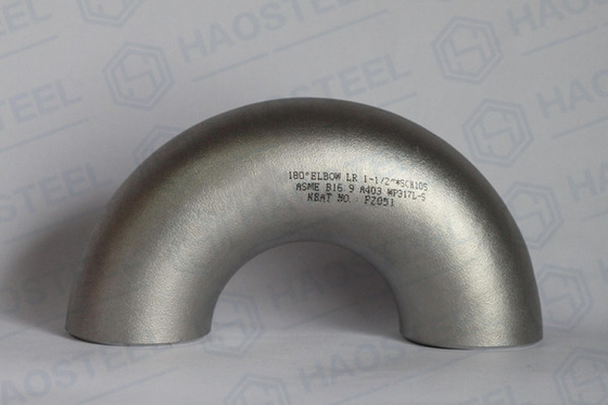 鋳造を造る180程度のステンレス鋼の肘DN15 ANSI B16.9